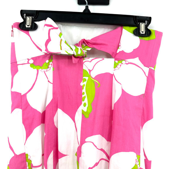 NWT‎ Lilly Pulitzer size 0 Franco Dress Cotton Popli Hotty Pink Shes a Piston - Picture 4 of 8